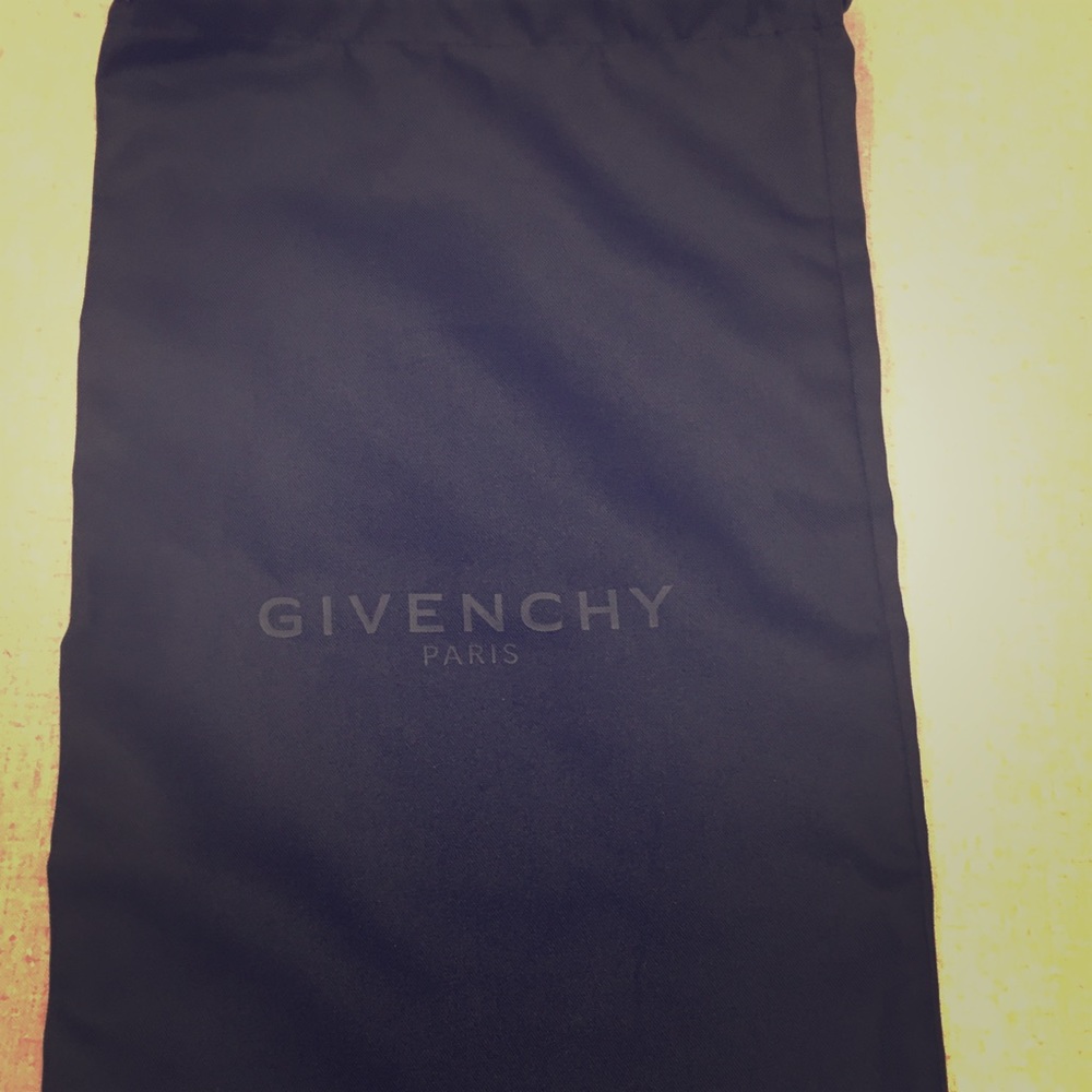 Authentic GIVENCHY Paris Black dust bag 14x8.5